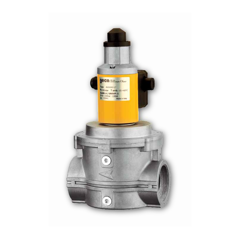 Automatic Gas Valves - Slow Opening / Fast Closing  1 ¼”, 1 ½” and 2” – Pmax 360 mbar