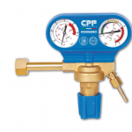 Pressure regulators for the use of industrial gases in cylinders