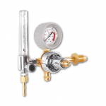 Pressure regulators with flow meter for Mig and Tig welding