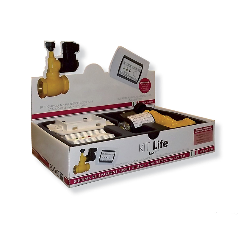 KIT LIFE Recessed installation gas safety kit