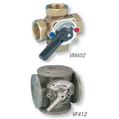 Zone and mixing valves
