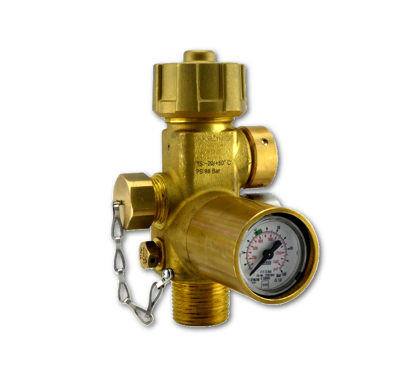 Valvola per sistemi fissi di spegnimento a HFC23/125/227 e FK-5112