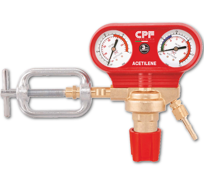 Pressure regulators for the use of Acetylene in cylinders