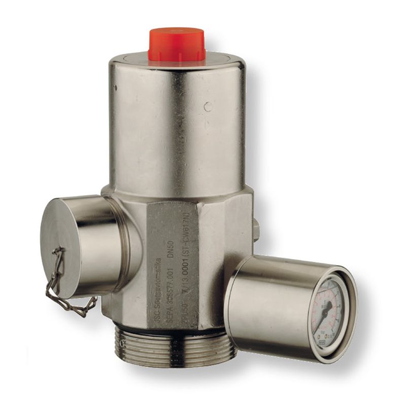 Valve for HFC23/125/227 e FK-5112 fixed extinguisher