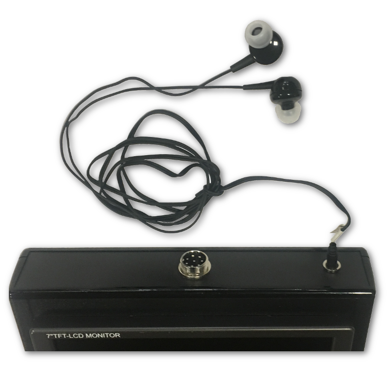 CU150 Headphones for listening audio from the CN500 console