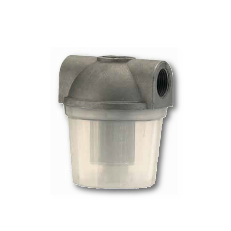 Diesel filters with opaque plastic bowl small capacity