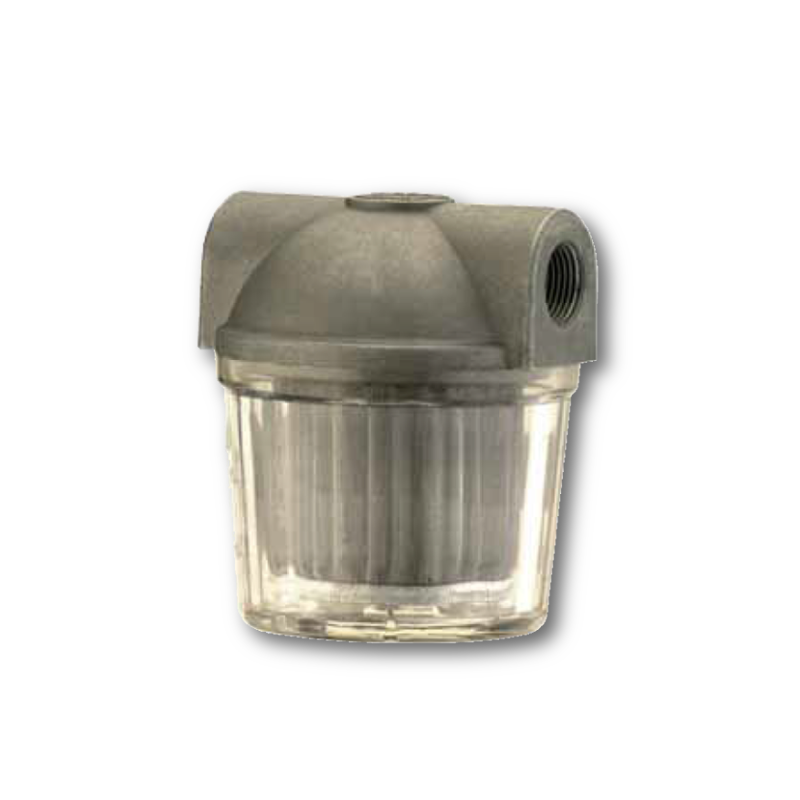 Diesel filters with transparent plastic bowl small capacity