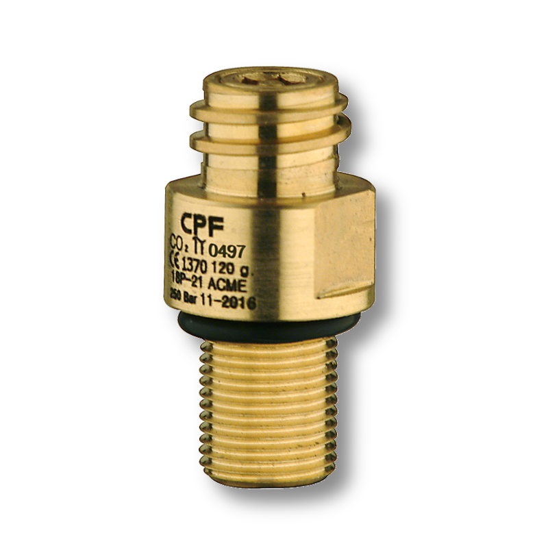 water carbonation valve with inlet 18P