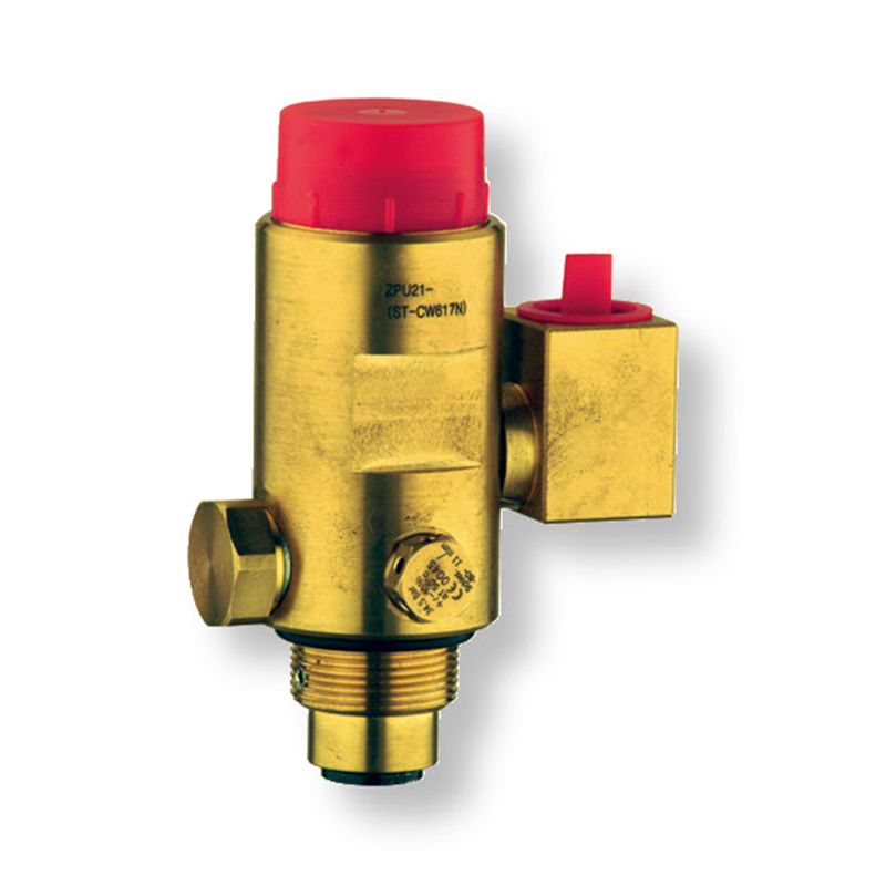 Valve for HFC23/125/227 e FK-5112 fixed extinguisher cabinet type