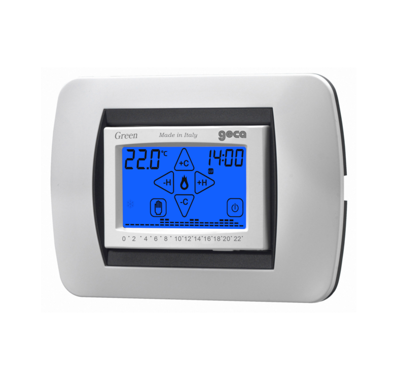 GREEN écran tactile thermostat programmable encastré